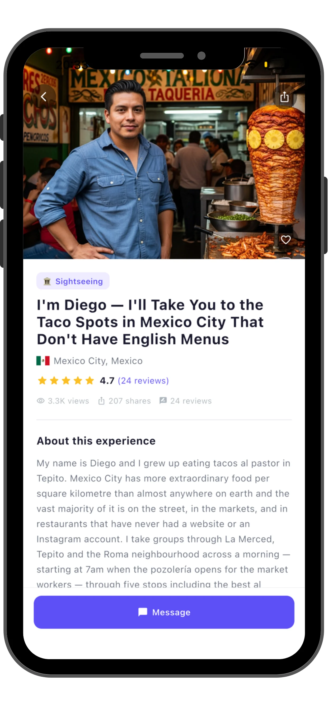 Connect with travelers for tips and trips